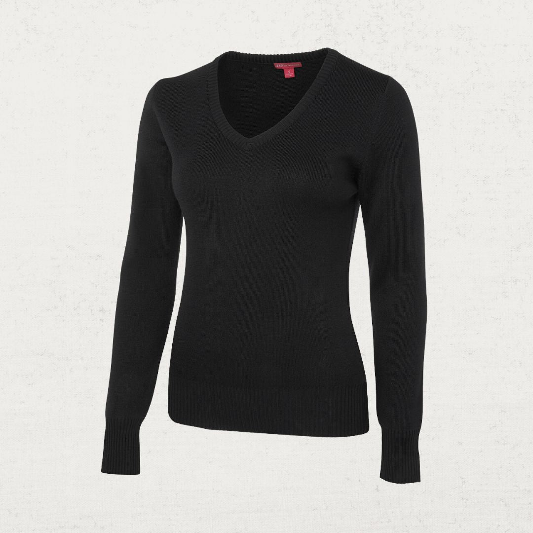 Soft Wool Blend Knitted Jumper for Women - Cozy Winter Pullover Sweater with Ribbed Cuffs & Hem | Perfect for Casual Wear, Office Outfits & Holiday Gatherings