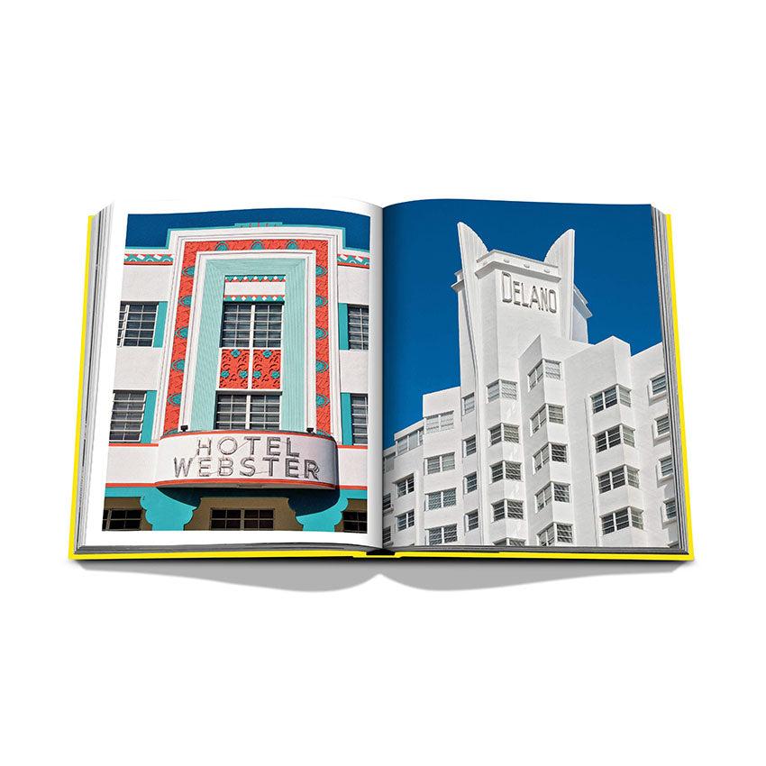 Assouline Miami Beach Coffee Table Book - Luxury Travel & Photography Hardcover - Perfect for Home Decor, Gifts & Coffee Table Display