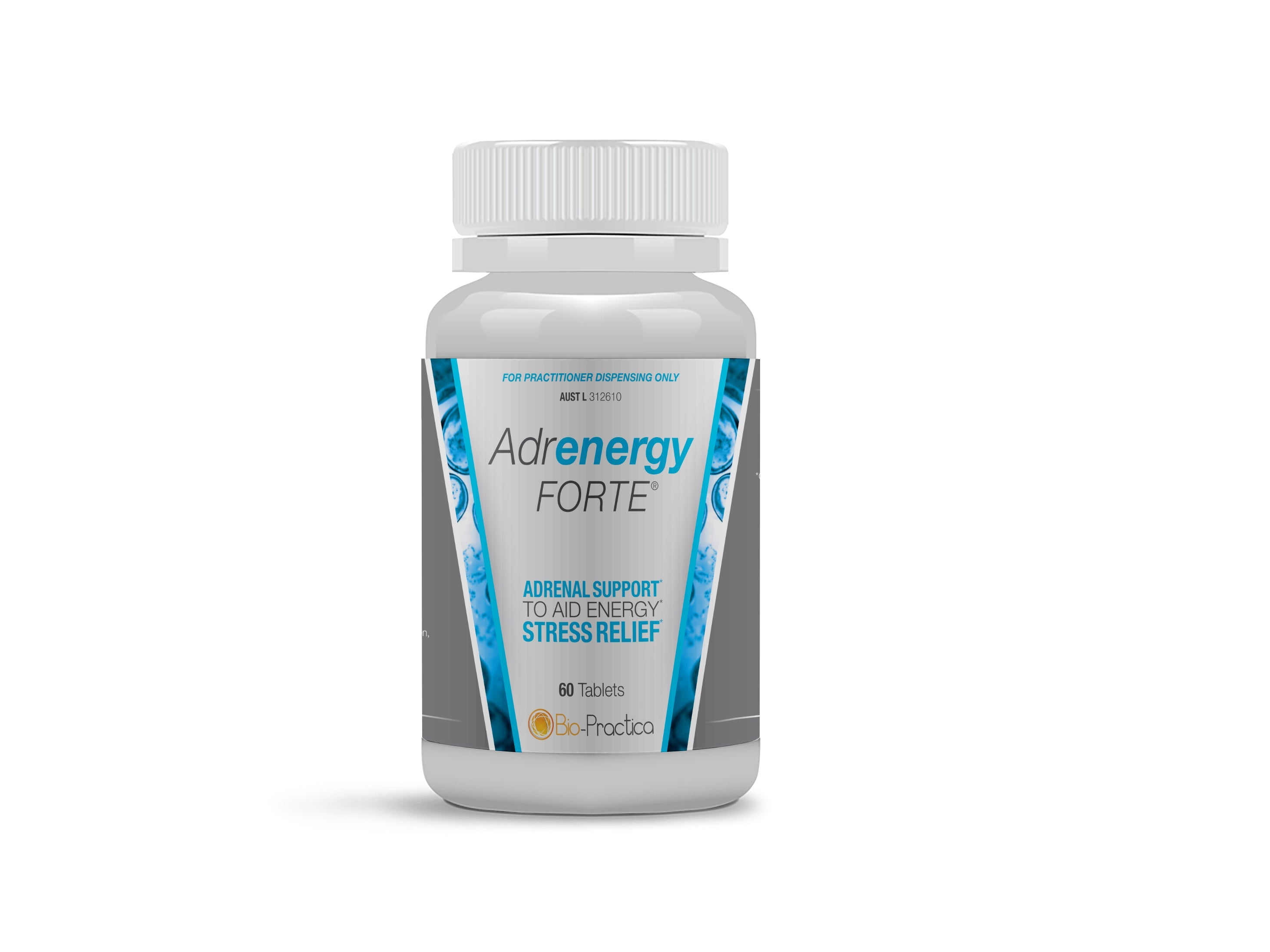 Bio Practica Adrenergy Forte - Natural Adrenal Support Supplement for Energy & Stress Relief - Boost Vitality for Workouts, Work Stress & Daily Fatigue