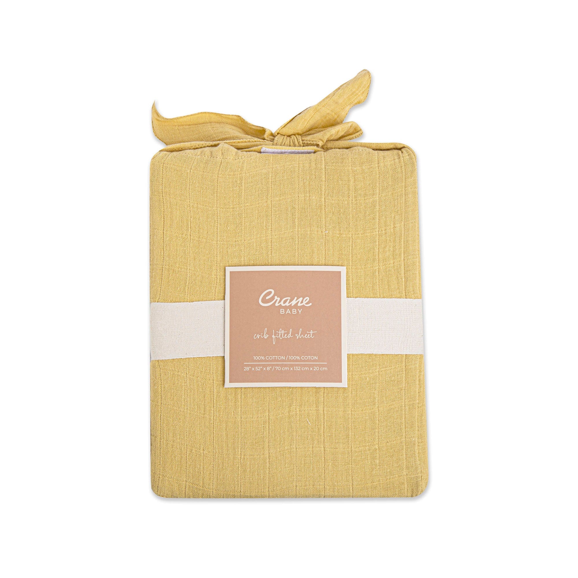 Soft Organic Cotton Fitted Crib Sheet for Baby Crib - Hypoallergenic & Breathable Nursery Bedding - Perfect for Newborns, Toddlers & Daycare Use