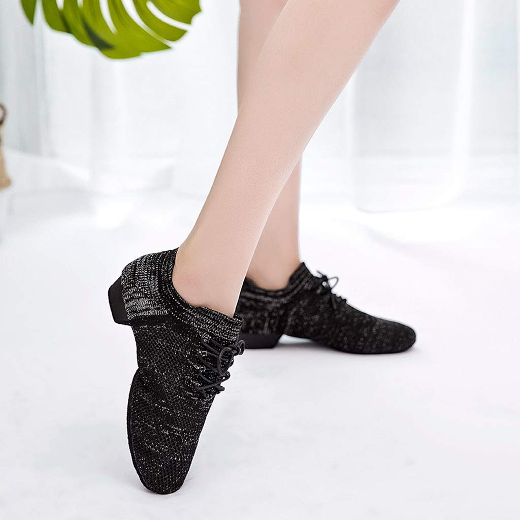 Women Men Standard Practice Social Dance Sneaker Beginner Ballroom Dancing Shoes 1