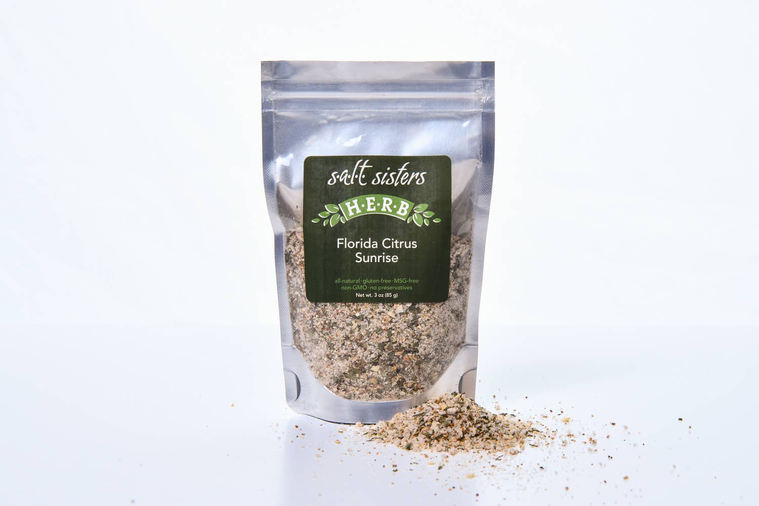 Florida Citrus Sunrise Herb & Spice Blend - Gourmet Seasoning Salt for Seafood, Chicken & Cocktails | Perfect for Grilling, Baking & Mixology