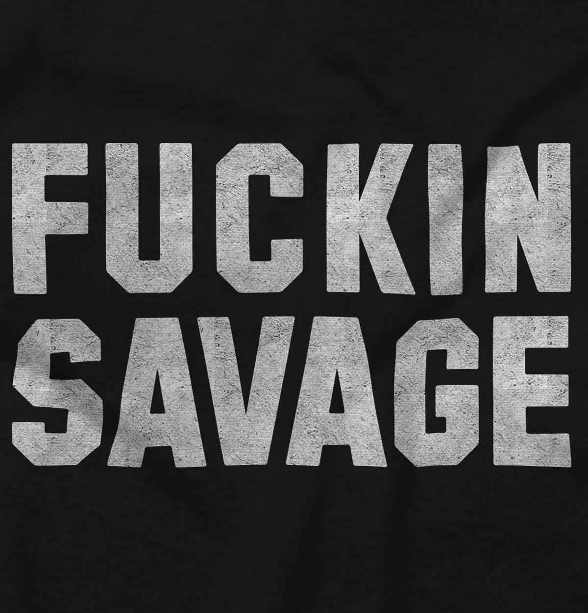 Funny Savage Profanity Tank Top for Men & Women - Casual Sarcastic Humor Graphic Tee for Parties, Gifts & Everyday Wear