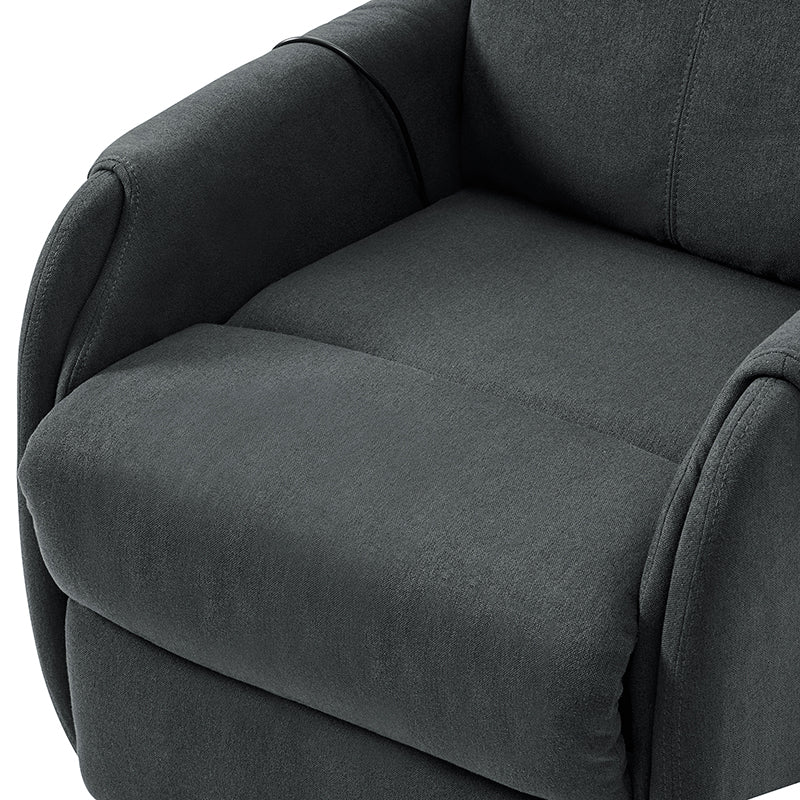 Justo Power Wired Controller Recliner Chair - Electric Lift Recliner with Remote Control for Living Room, Home Theater & Elderly Comfort (Brown) - Perfect for Relaxation, Movie Nights & Mobility Assistance