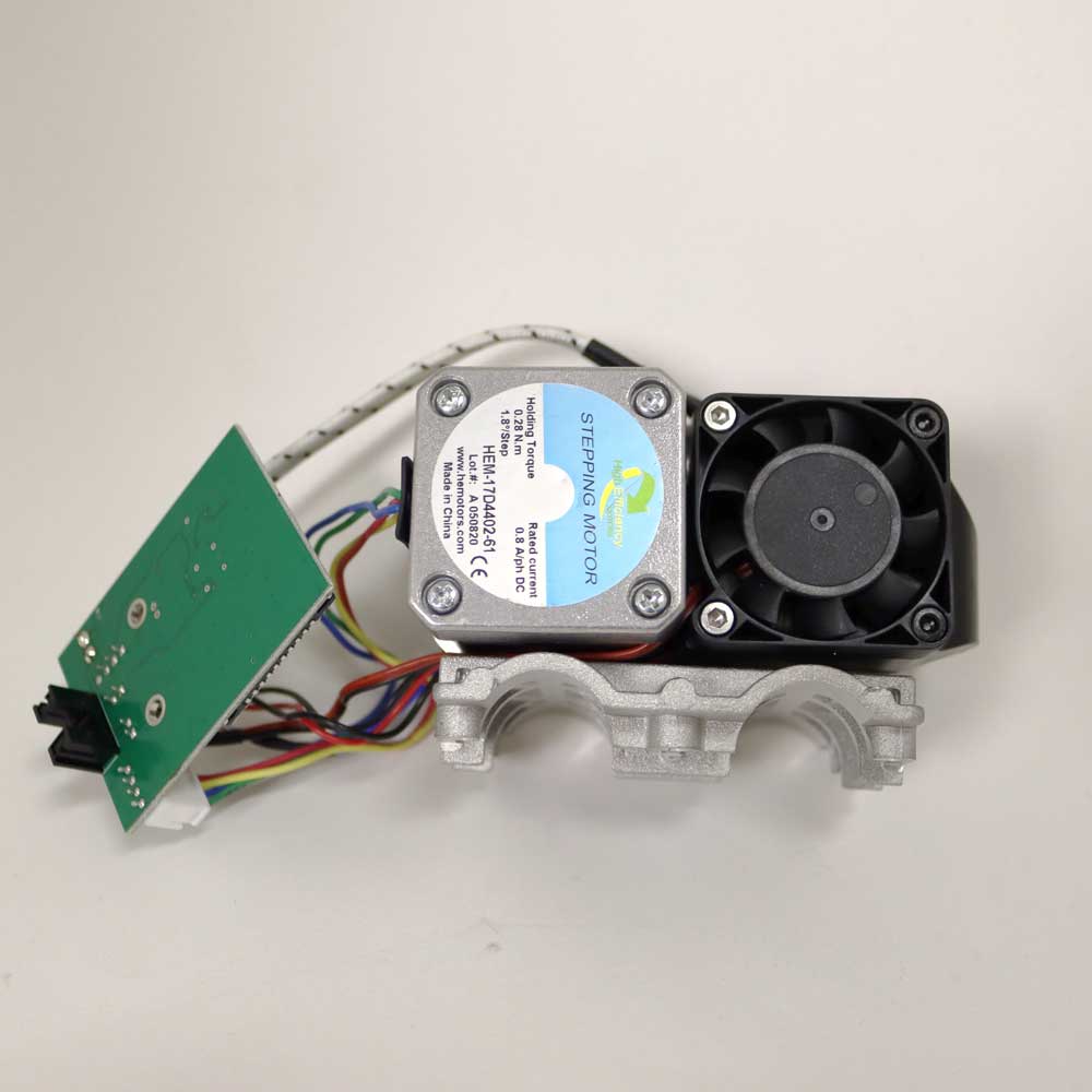 Flashforge Creator 3 Complete Extruder Hot End Assembly with Stepper Motor - Replacement Part for 3D Printer Maintenance & Repair | Perfect for DIY Printing Projects & Professional Use