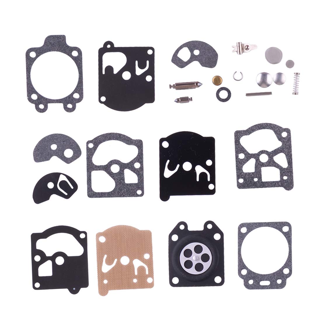 McCulloch 335 435 440 Chainsaw Carburetor Repair Kit - Carb Rebuild Kit with Diaphragm & Gasket - Compatible with McCulloch Chainsaws - Perfect for Chainsaw Maintenance & Tune-Ups