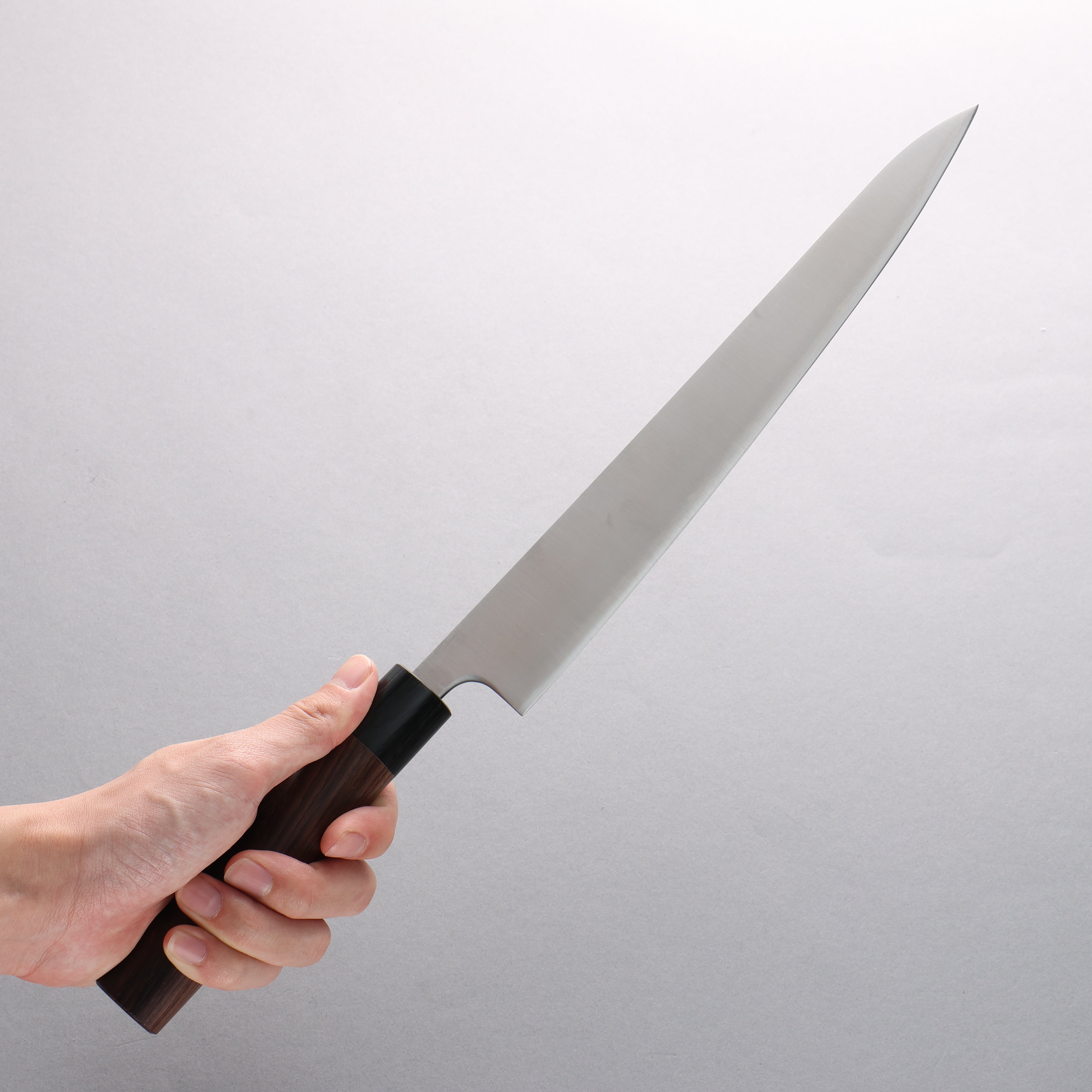 Premium Seisuke SRS13 Migaki Finished Sujihiki 270mm Japanese Slicing Knife - Rosewood Handle with Black Pakka Wood Ferrule - Perfect for Sushi, Sashimi & Meat Carving