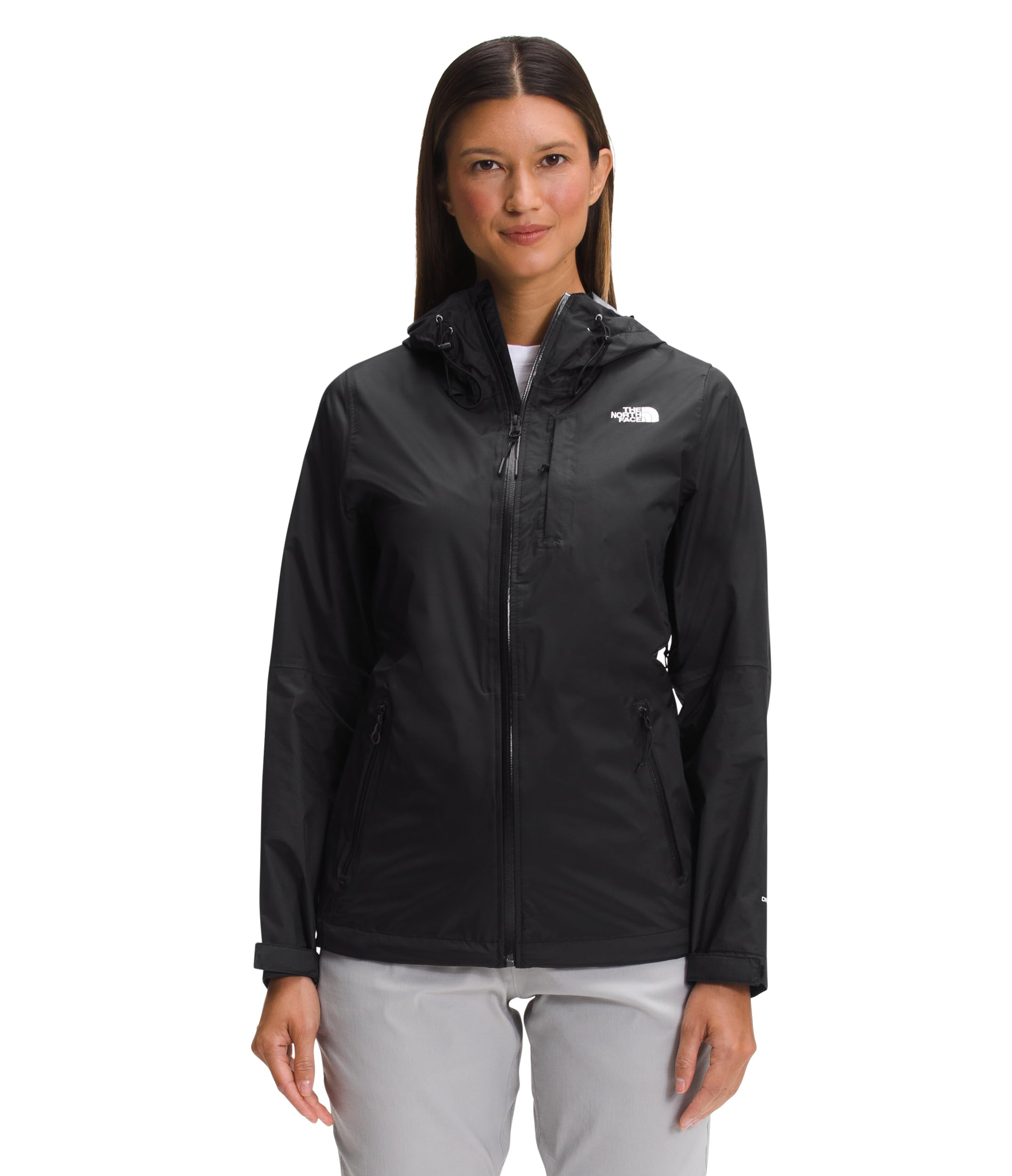 The North Face Women's Alta Vista Waterproof Hiking Jacket - TNF Black, Size Small - Perfect for Outdoor Adventures, Camping & Winter Travel