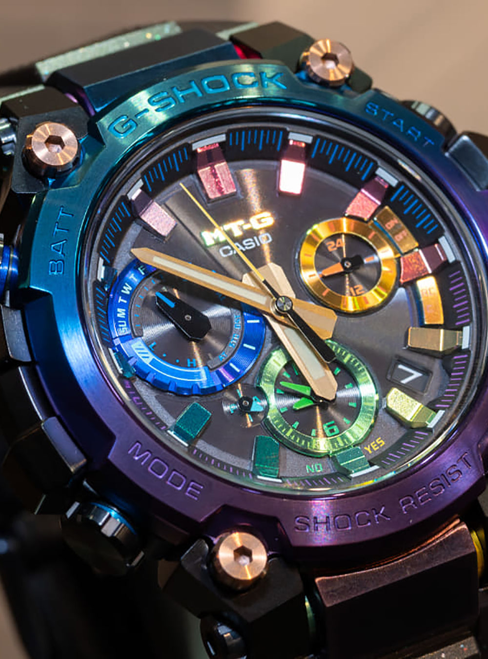 CASIO G-Shock MTG-B3000DN-1AJR Limited Edition Diffuse Nebula Watch - Made in Japan, JDM - Durable & Stylish for Outdoor Sports, Travel & Everyday Wear
