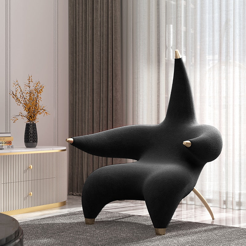 Star Sofa Chair - Comfortable Modern Lounge Chair for Living Room, Bedroom & Office - Your Perfect Seating Solution for Relaxing, Reading & Entertaining
