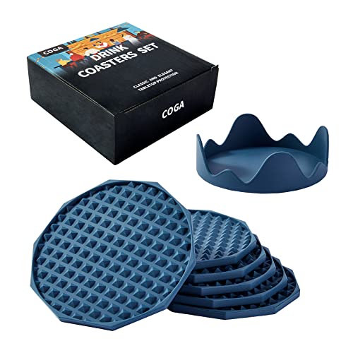 6 P Blue With Silicone Holder