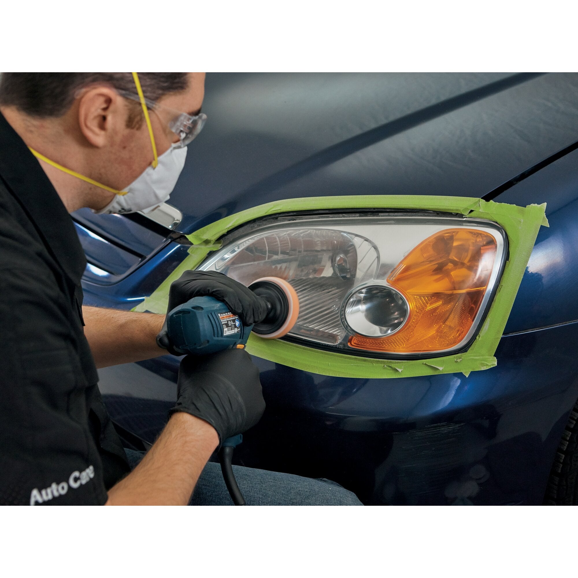 3M 39181 Headlight Restoration Kit – Restore Foggy & Yellow Headlights – DIY Car Headlight Cleaner & Polish – Perfect for Cars, Trucks & SUVs – Improve Night Driving Safety