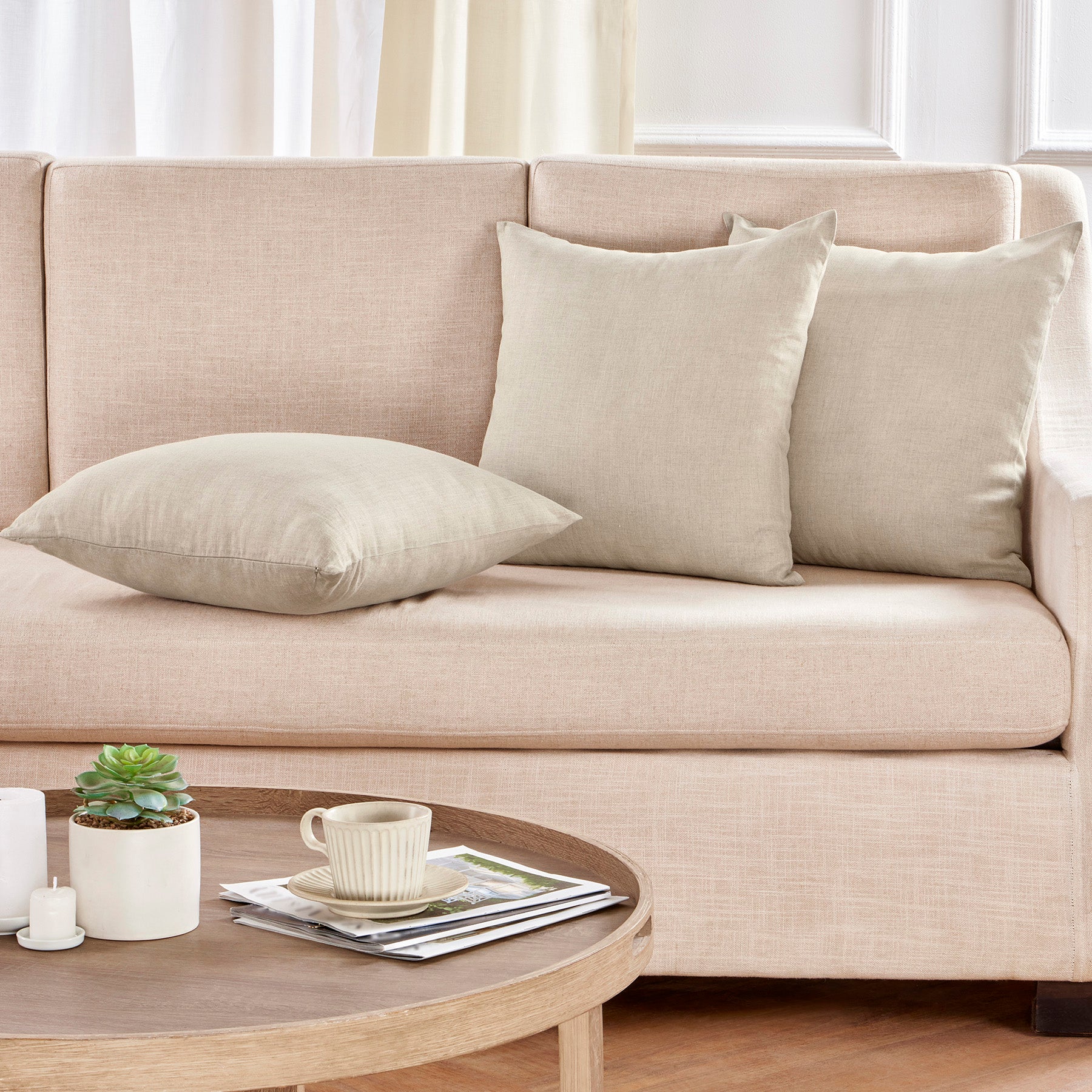 Montauk Pillow Cover - Soft & Stylish Decorative Pillow Case for Couch, Bed, Sofa - Perfect for Home Decor & Living Room Accents