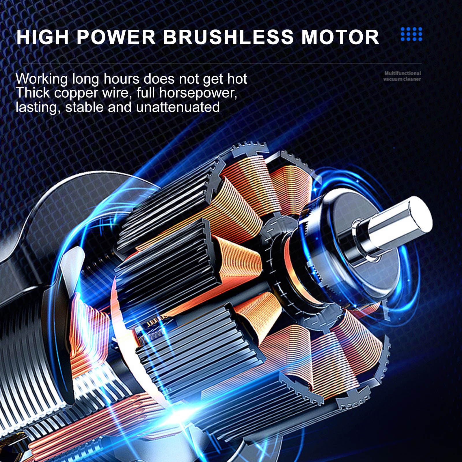 120W High Power Handheld Car Vacuum Cleaner - Wet & Dry with LED Light | Portable for Car, Home, Office & Pet Cleaning | Unclaimed Liquidation Pallets for Sale