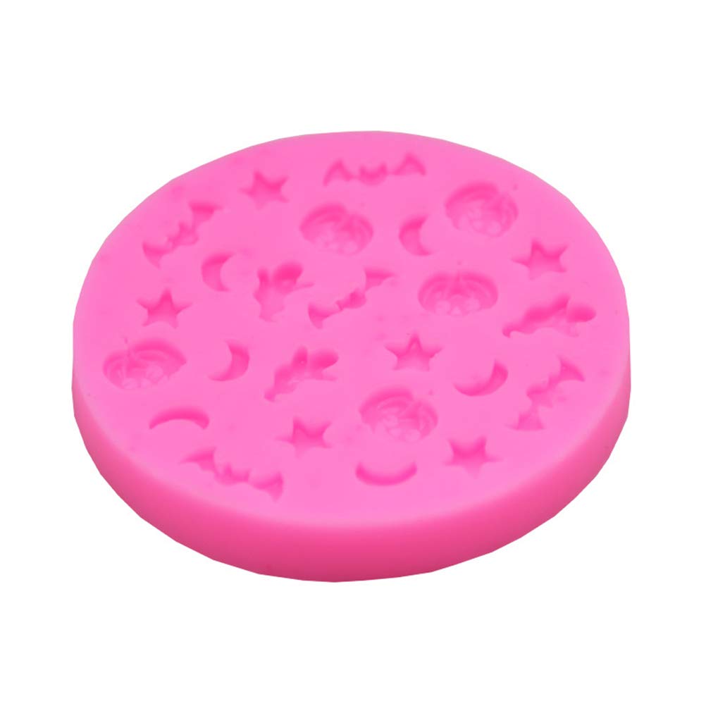 2Pcs Silicone Moon Cake Molds for Gelatin, Cakesicles & Cheese - Halloween Baking Tools | Perfect for DIY Desserts, Party Treats & Holiday Baking
