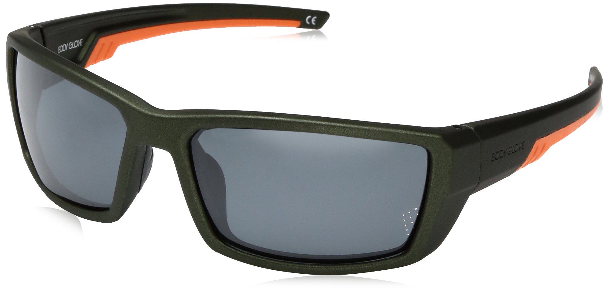 Body Glove Vapor 23 Polarized Wrap Sunglasses for Men & Women - UV Protection Sport Sunglasses for Running, Cycling, Fishing & Outdoor Activities