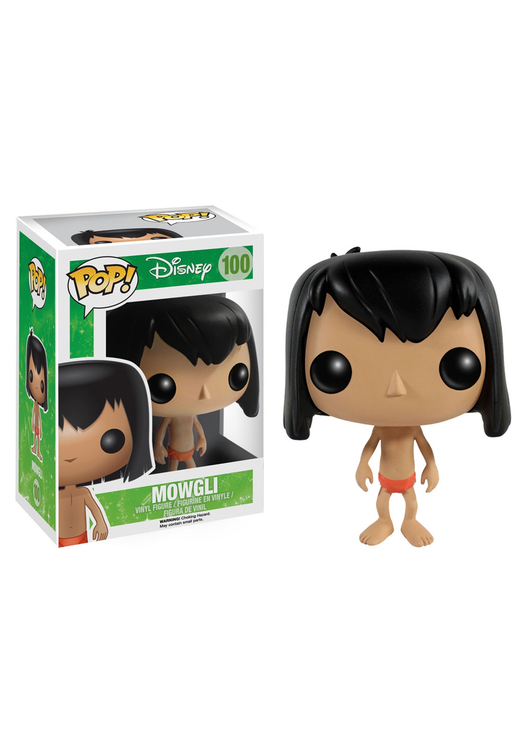 Funko POP Disney: The Jungle Book - Mowgli Collectible Vinyl Figure | Perfect for Disney Fans, Movie Collectors & Home Decor Display