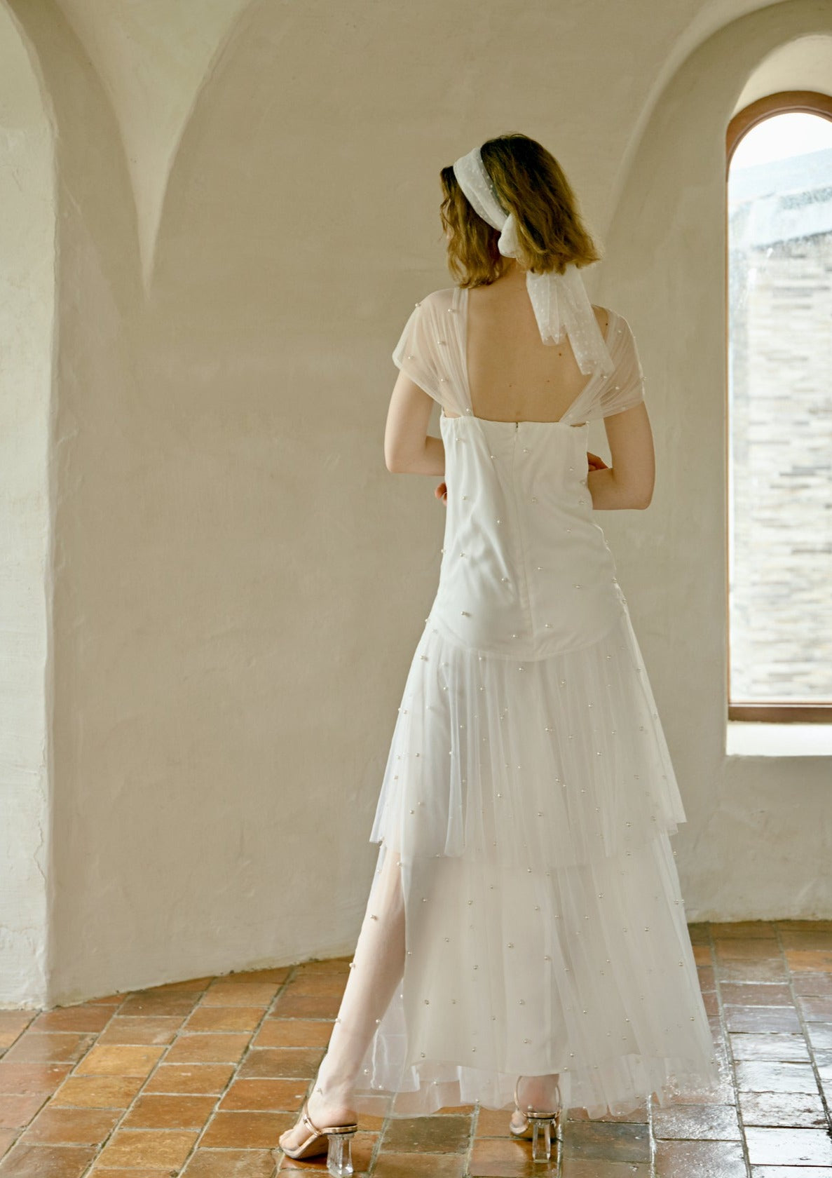 Custom Wedding Gown | Handmade Bridal Dress for Bride | Perfect for Beach, Church & Outdoor Ceremonies