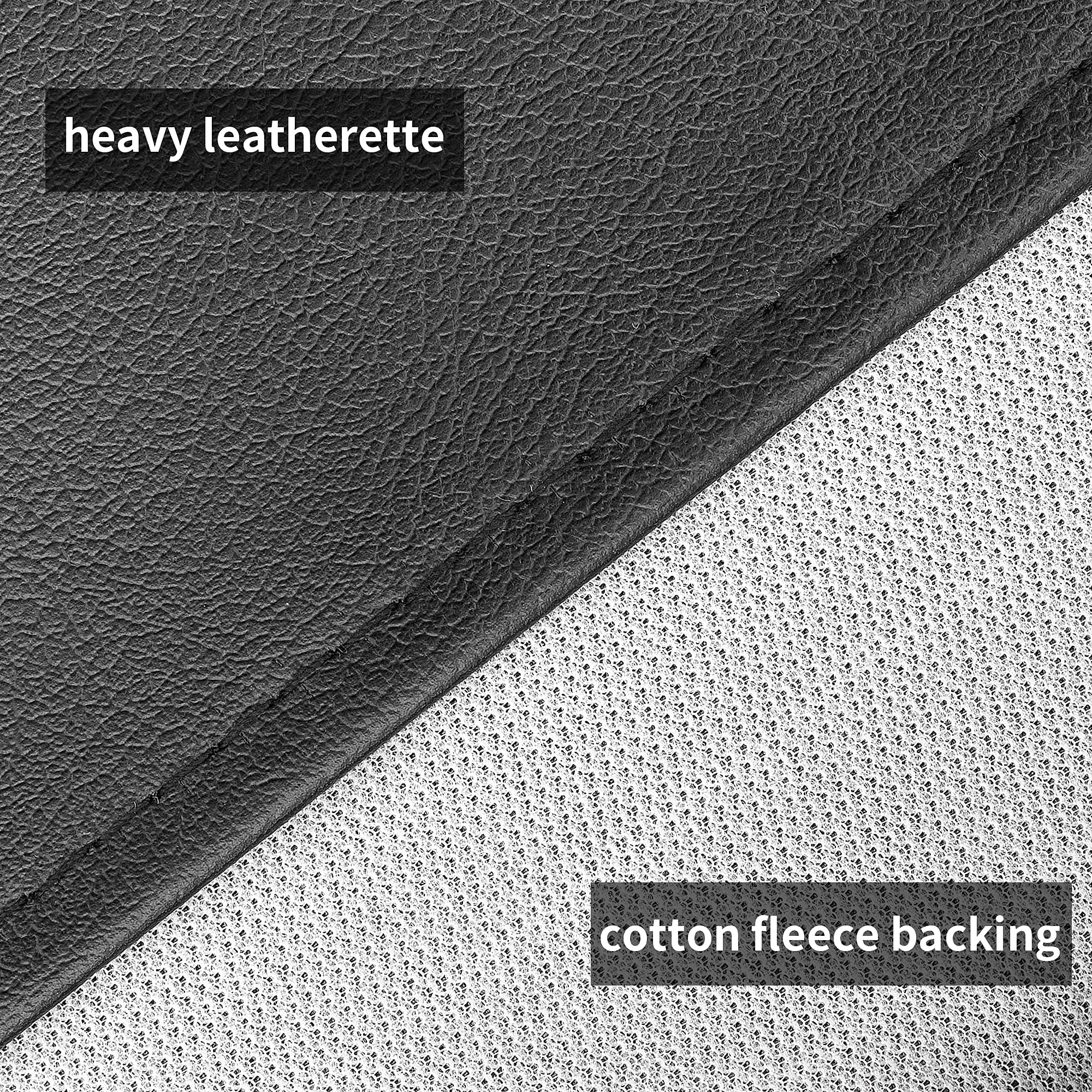 NEXCOVER Leatherette Billiard Pool Table Cover - 8 Foot Heavy Duty Waterproof & Tearproof Table Protector for Indoor/Outdoor Use - Perfect for Home Game Rooms, Bars, and Pool Halls - Black
