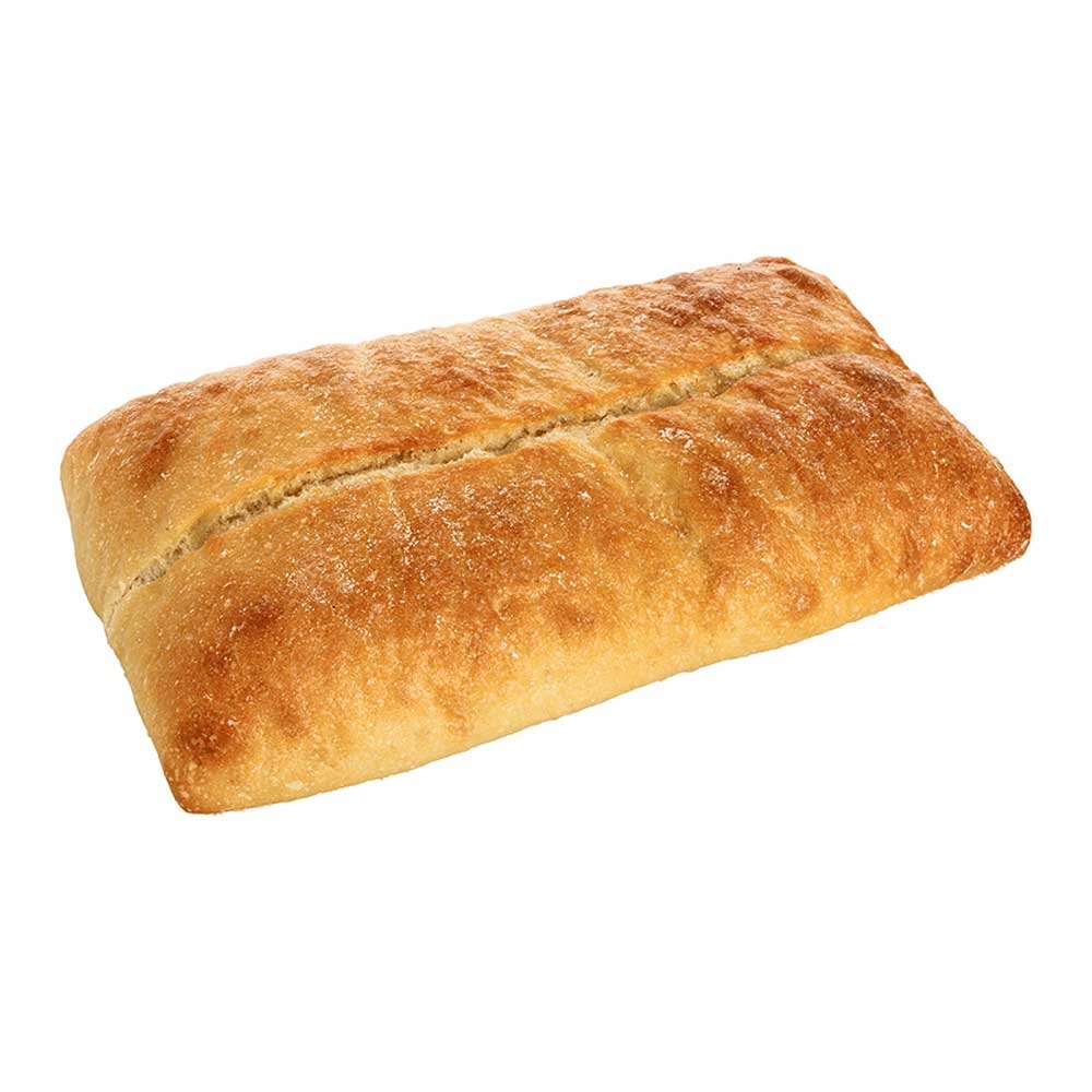 Labrea Bakery Ciabatta White One Cut Bread - 16 Ounce (Pack of 20) | Fresh Italian-Style Sandwich Bread for Paninis, Subs & Toast | Perfect for Catering, Restaurants & Home Baking