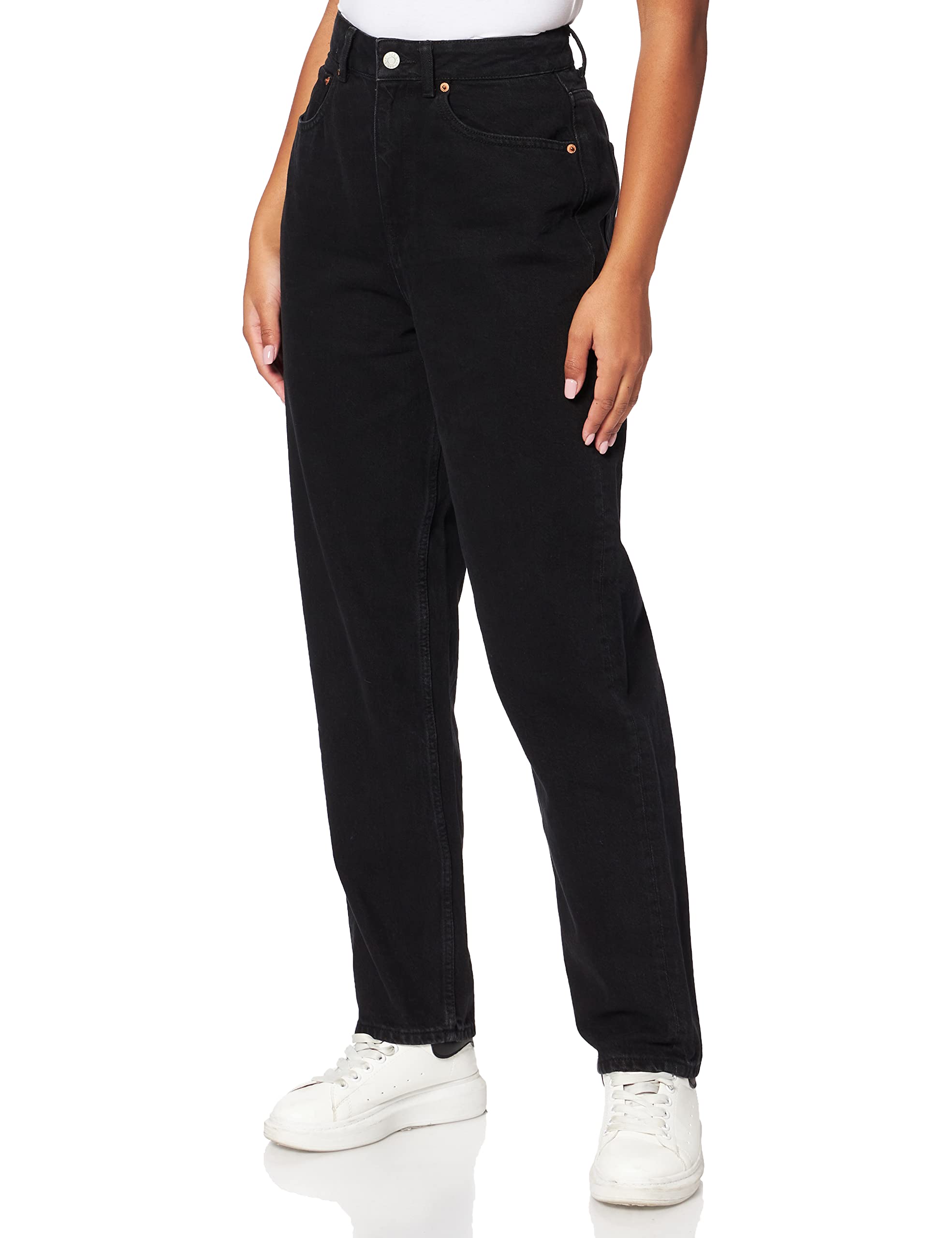 JJXX Women's High Waist Stretch Denim Jeans - Slim Fit, Comfortable & Fashionable for Casual Wear, Work & Everyday Outfits