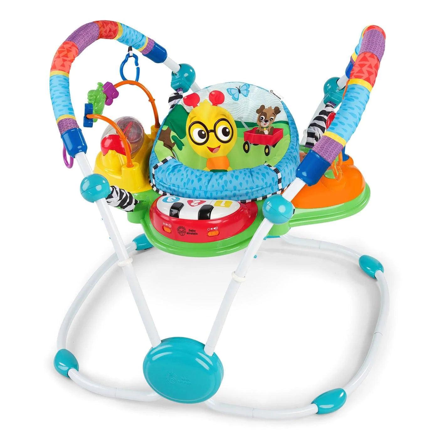 Baby Einstein Neighborhood Friends Activity Jumper - Interactive Baby Bouncer with Lights & Music for Early Learning - Perfect for Playtime, Nursery, and Developmental Stimulation