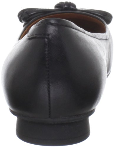 Geox Women's Stefany Ballerina Flats - Comfortable Leather Ballet Shoes for Work, Travel & Everyday Wear