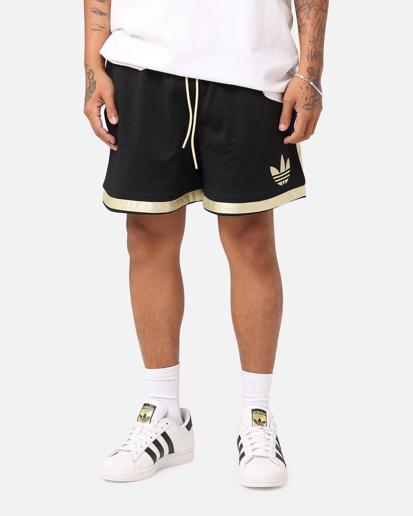 Adidas Originals OG Shorts for Men - Classic Black Athletic Shorts | Comfortable Workout, Running & Gym Shorts | Casual Streetwear & Lounge Wear
