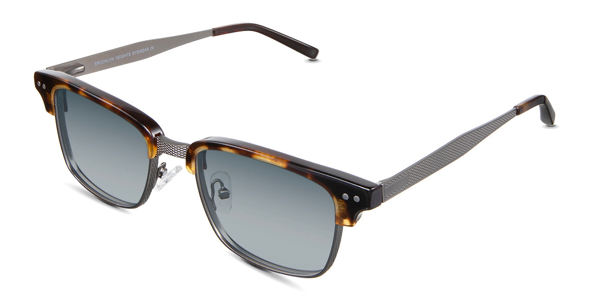 Stylish Brad Men's Prescription Sunglasses - UV Protection Polarized Lenses for Driving, Fishing & Outdoor Activities