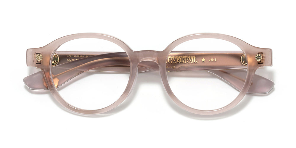 JINS x DRAGON BALL BULMA 103 Eyeglasses - Anime Inspired Fashion Frames for Dragon Ball Fans | Perfect for Cosplay, Collecting, and Daily Wear