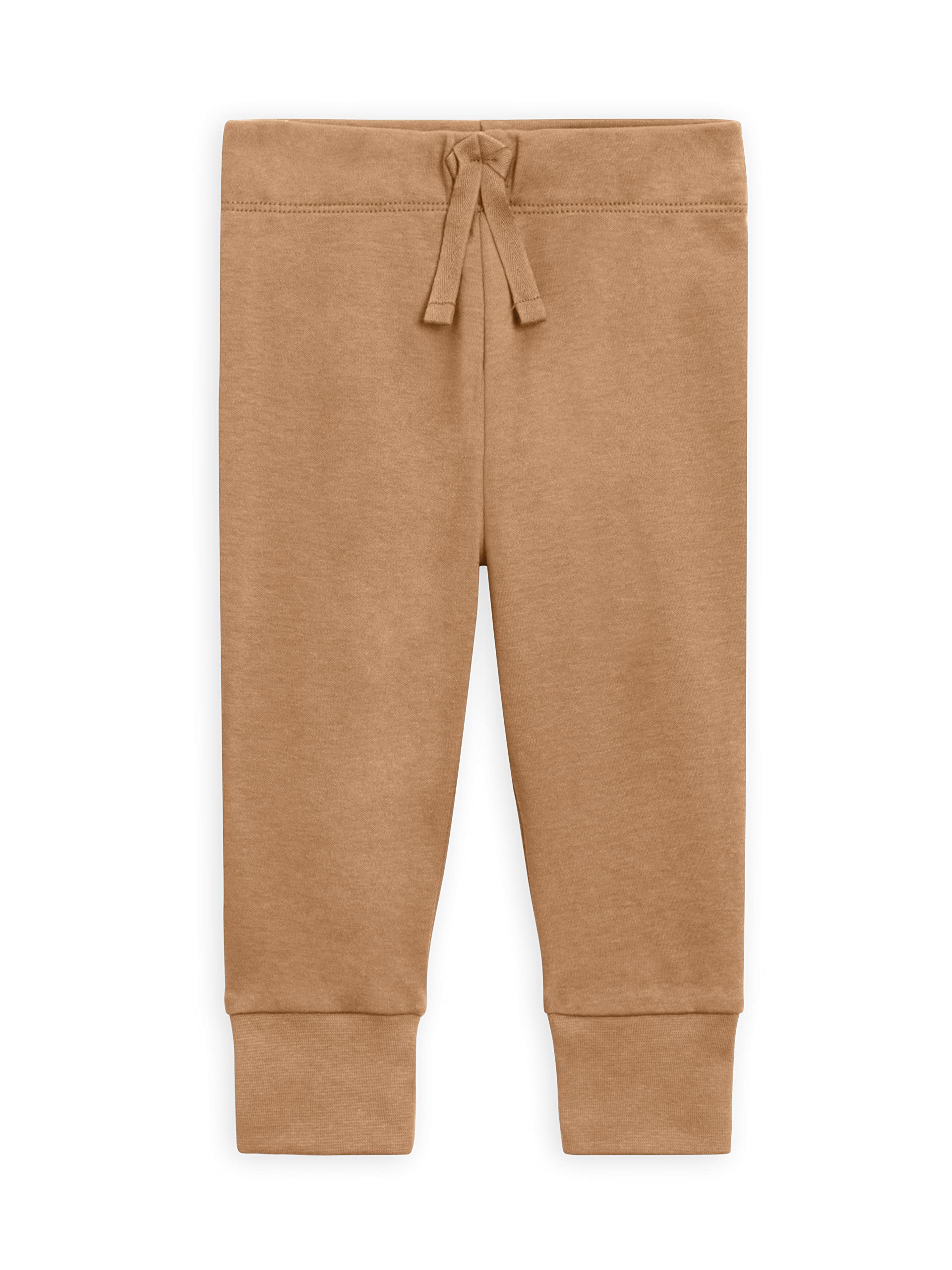 Organic Cotton Baby Jogger Pants - Soft & Comfortable Cruz Joggers for Kids & Toddlers - Playtime, Daycare & Everyday Wear