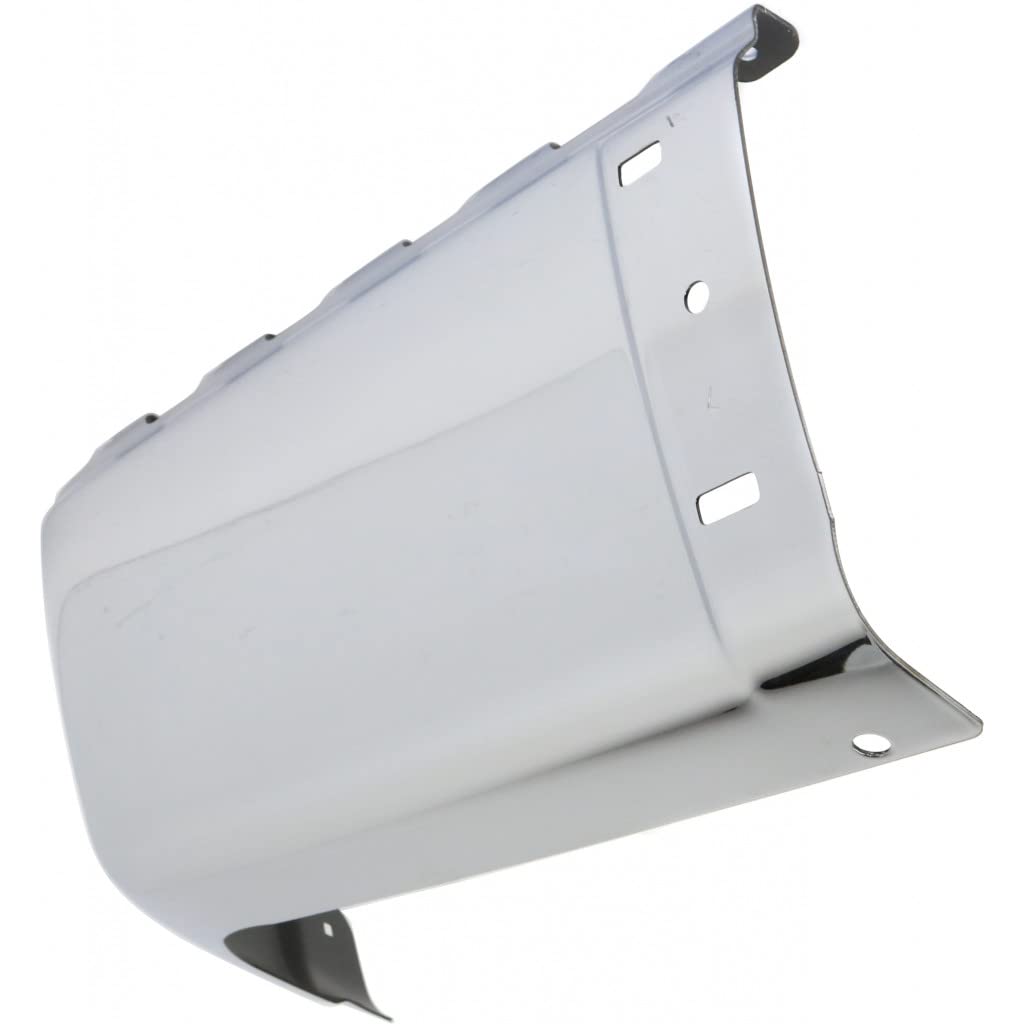 GMC Sierra 1500 2007-2012 Driver Side Rear Bumper End - Chrome Finish Replacement for GM1104149, 15284307 | Perfect for Off-Roading & Truck Restoration Projects