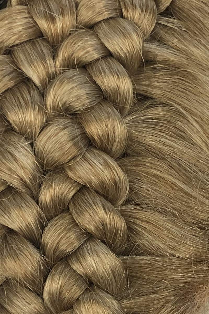 VANESSA Slayd Styles on Fleek Chic Lace Front Wig - Deep Hand Tied Lace Parting, Dual Texture Braids, Twist to Chainlink, Heat Resistant Synthetic Fiber - TSB ELSA (615) | Perfect for Cosplay, Parties & Everyday Glam