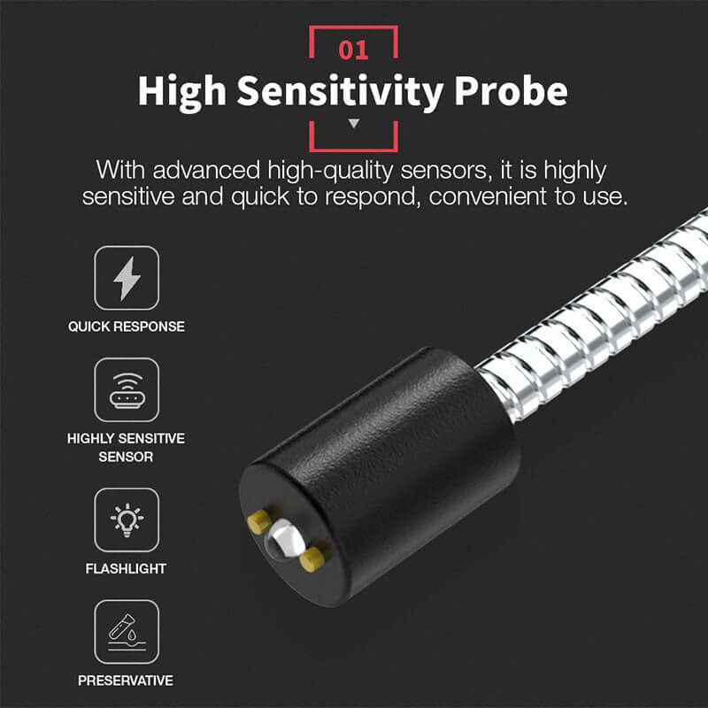 KINGBOLEN® BF200 DOT3 DOT4 DOT5.1 Brake Fluid Tester - Professional Automotive Brake Fluid Tester for Cars, Trucks & Motorcycles - Perfect for DIY Mechanics & Professional Auto Shops