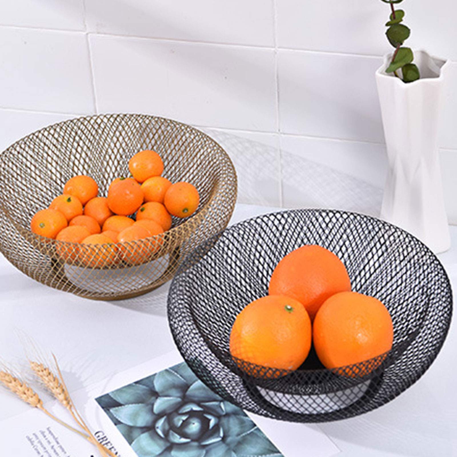 Stackable Tiered Fruit Bowl Set - 3-Layer Multi-Purpose Display Basket for Fruits, Snacks & Desserts | Perfect for Kitchen Counter, Dining Table & Party Serving