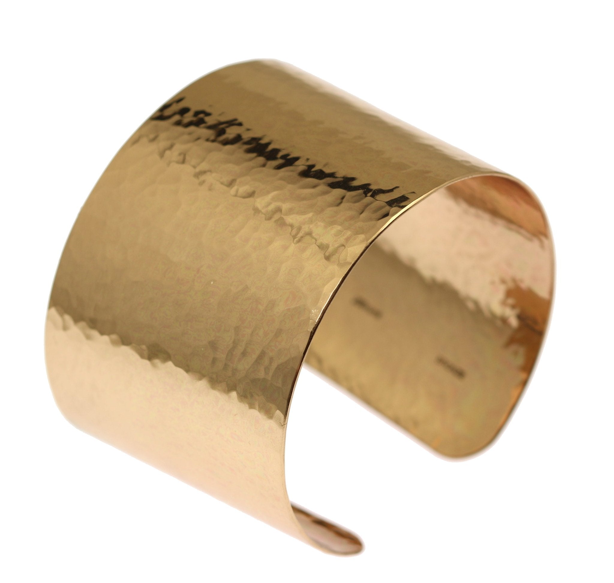 Handmade Hammered Bronze Cuff Bracelet for Women - Boho Chic Jewelry - Perfect for Weddings, Parties & Everyday Wear