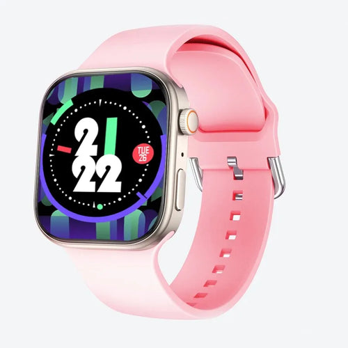 Smart Watch with Call & Message Alerts, Fitness Tracker, Heart Rate Monitor - Wireless Bluetooth Smartwatch for Android & iPhone - Perfect for Workouts, Running & Daily Activity Tracking