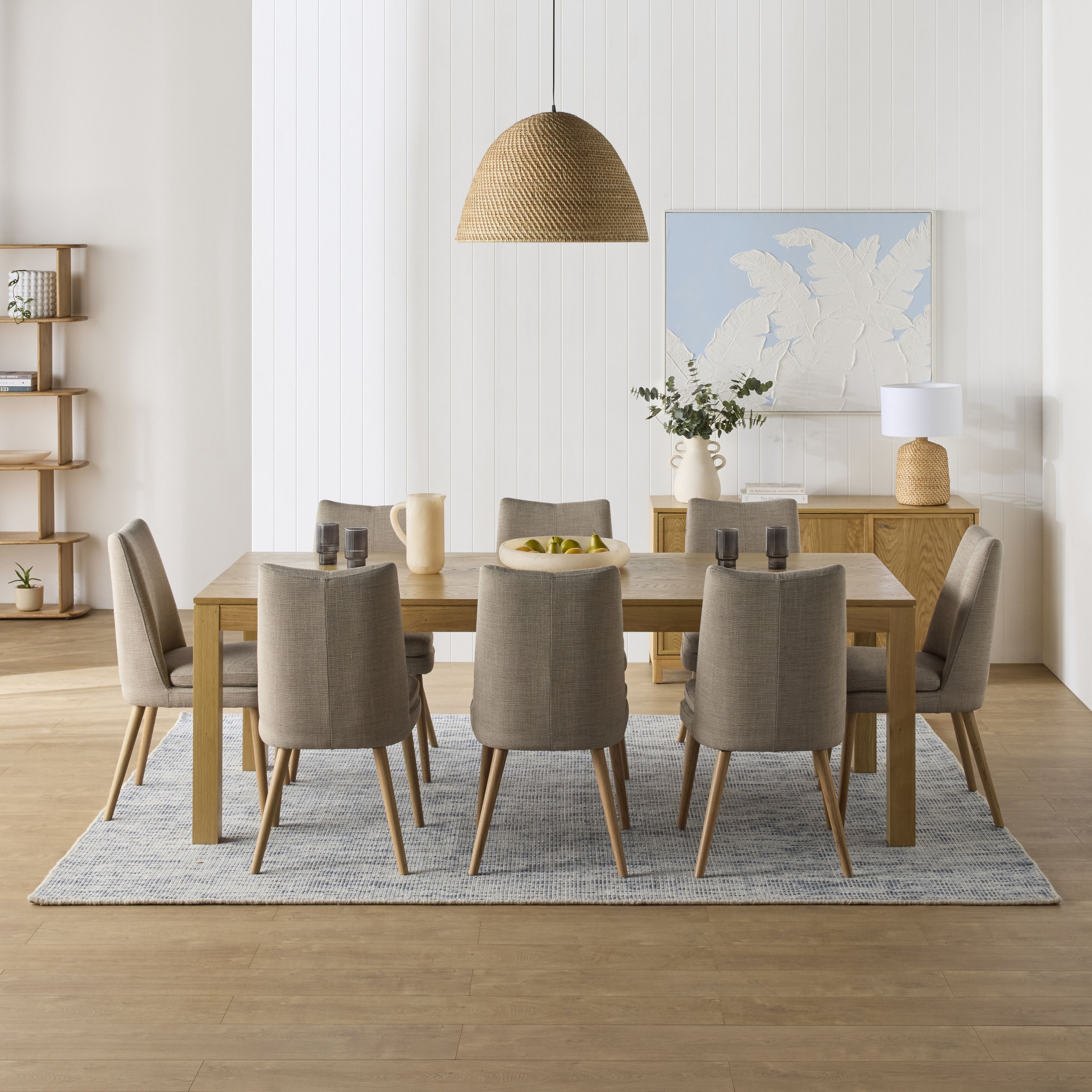 Modern Aura Fabric Dining Chair - Grey Upholstered Seat for Kitchen, Dining Room, or Home Office - Comfortable & Stylish Furniture for Everyday Use