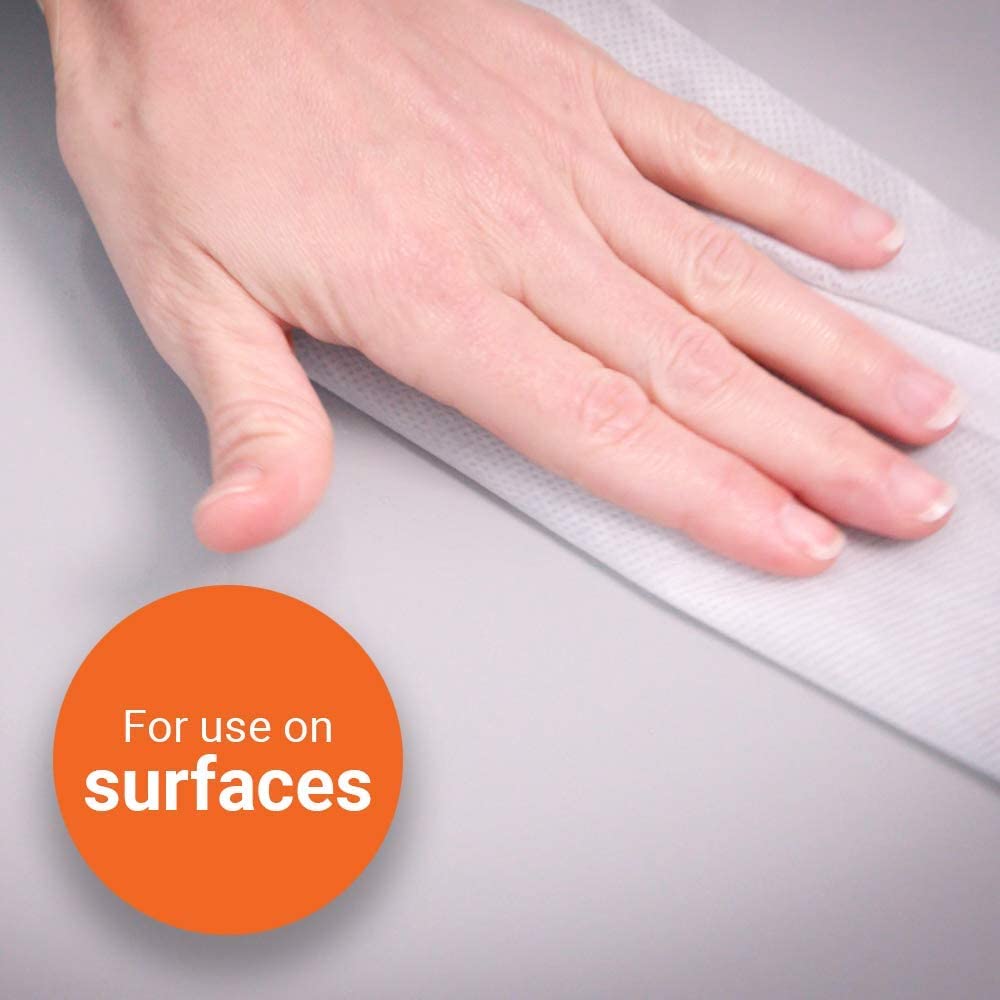 Zogics No-Touch Wall Mounted Wellness Wipes Dispenser with Cleaning Wipes - Easy Installation for Quick Access to Sanitizing Wipes | Perfect for Gyms, Spas, and Wellness Centers