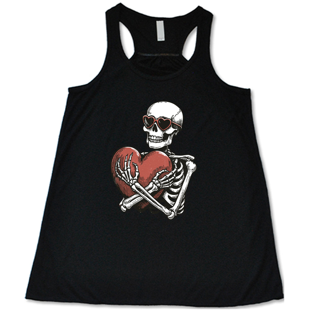Skeleton Hug Shirt - Funny Bone Graphic Tee for Men & Women | Halloween, Day of The Dead, Gothic Fashion | Perfect for Costume Parties & Spooky Events