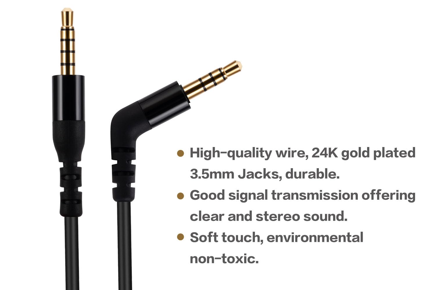 Alphatec Arctis Nova Pro Replacement Cable 3.5mm - 5ft Black Audio Cord for SteelSeries Arctis Nova Pro Wired Gaming Headset - Perfect for PC, PS5, Xbox & Mobile Gaming Accessories