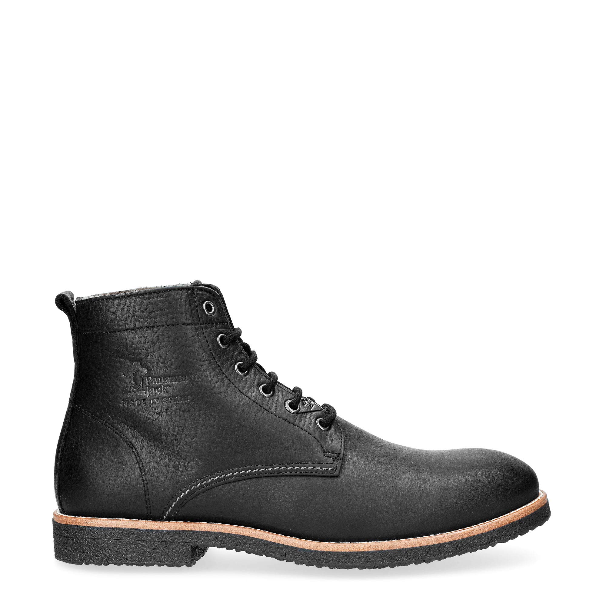 Panama Jack Men's Comfortable Ankle Boots - Waterproof Leather Hiking Boots for Outdoor Walking & Casual Wear