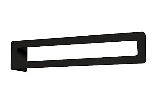 Premium Black Towel Holder - 903 A Radius Towel Rail for Bathroom & Kitchen - Durable Stainless Steel Wall Mounted Towel Rack for Spa, Gym, or Home Decor