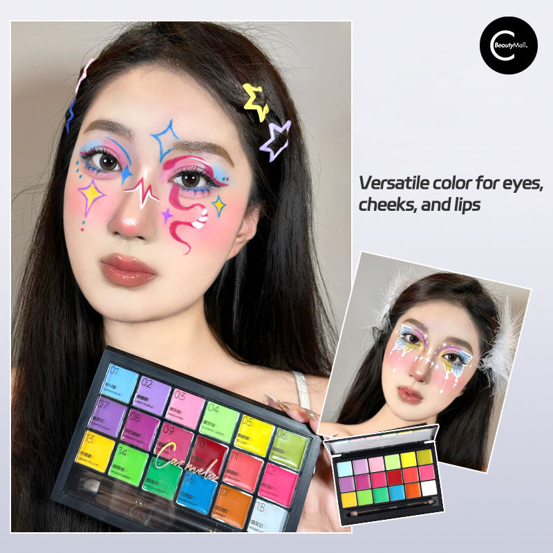 CARMELA Velvet Matte Shadow Stick - Long-Lasting Cream Eyeshadow for Smoky & Natural Makeup Looks | Perfect for Day & Night Wear