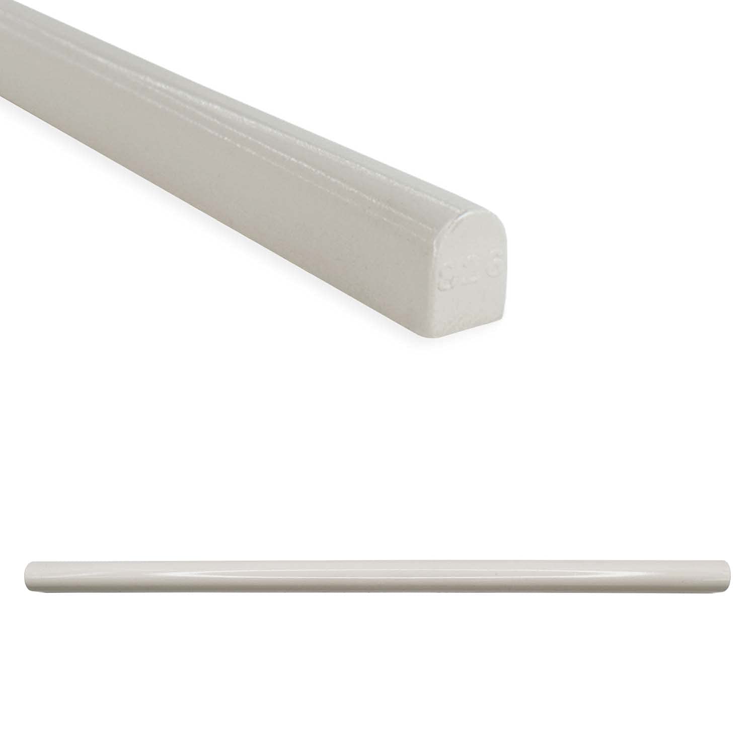 Questech Decor 12-Pack Gray Polished Tile Trim - 1/2