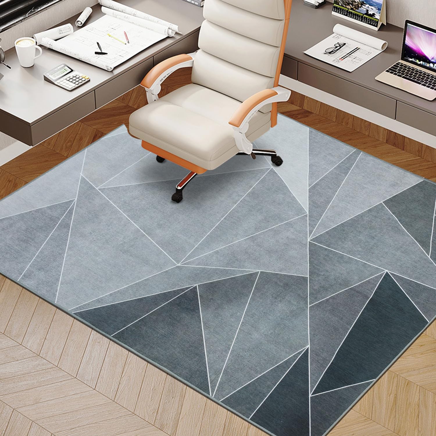 Premium Office Chair Mat for Hardwood & Laminate Floors - 60