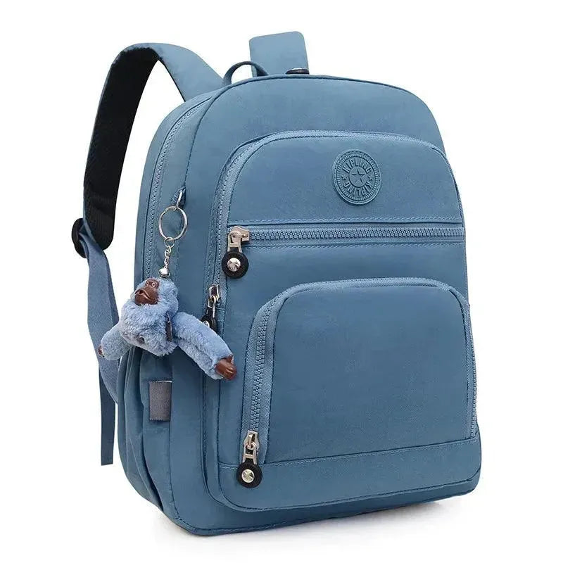 Stylish Korean Multi-Layer Backpack for Women & Men - Trendy Laptop Bag for College, Travel & Work - Durable & Water-Resistant School Backpack