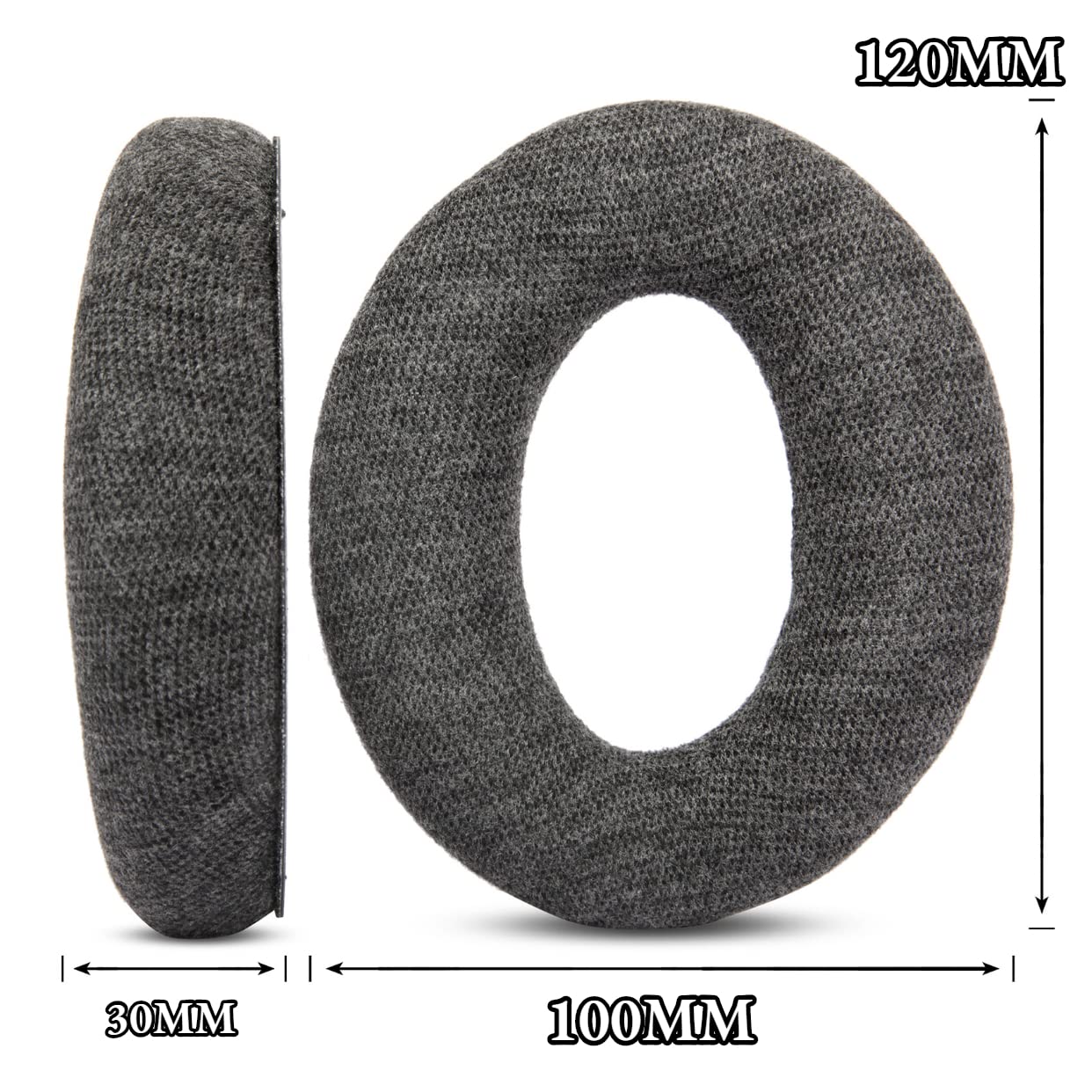 YunYiYi Replacement Ear Cushions for Sennheiser G4ME ONE, GAME ONE, PC 360, PC363D, PC373D & PC37X Headsets - Soft Black Memory Foam Ear Pads for Gaming, Streaming & Office Use