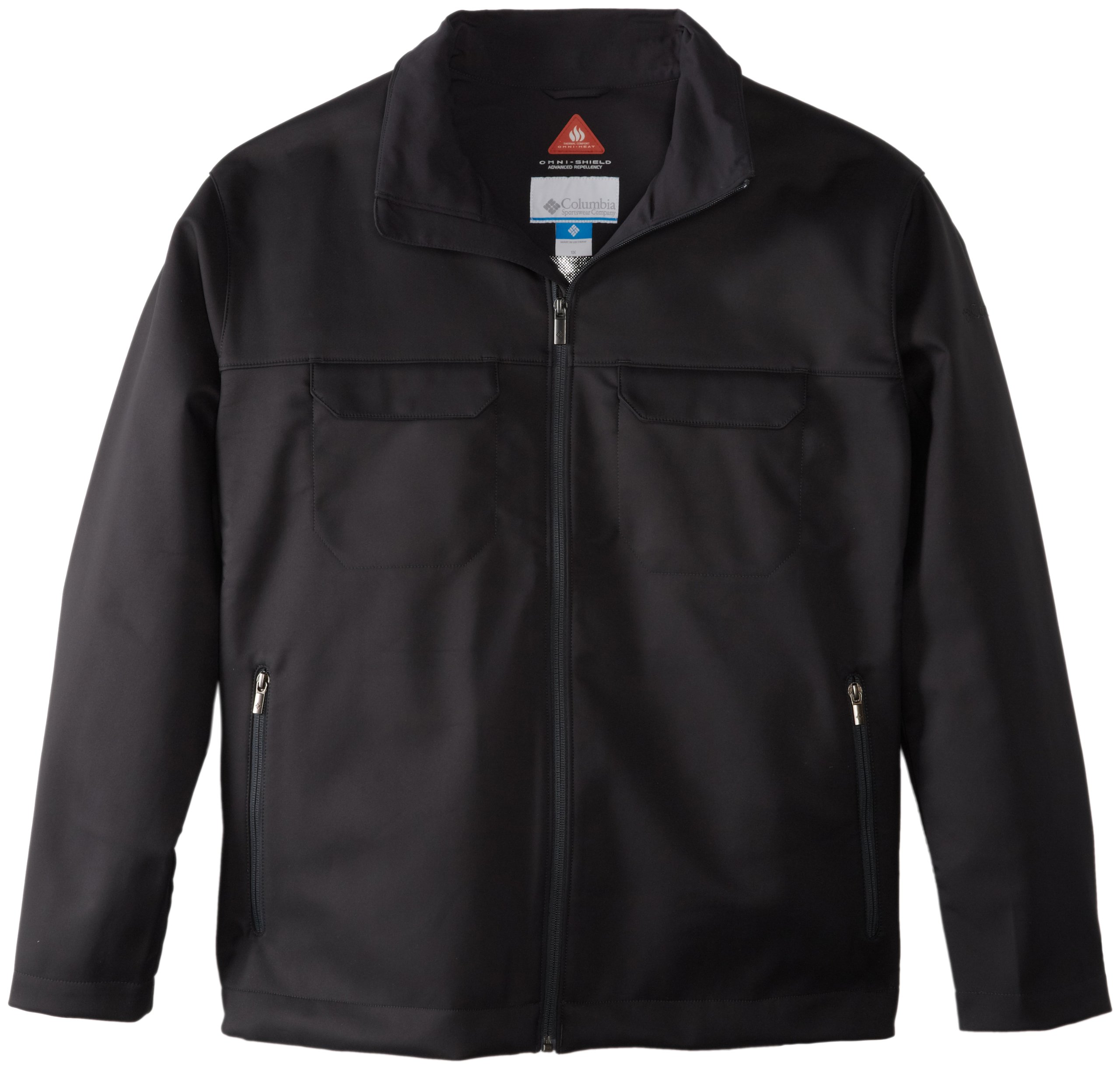 Columbia Men's Smooth Pursuit Softshell Jacket - Water-Resistant, Windproof & Breathable Outdoor Jacket for Hiking, Camping & Winter Activities (Extended Sizes Available)