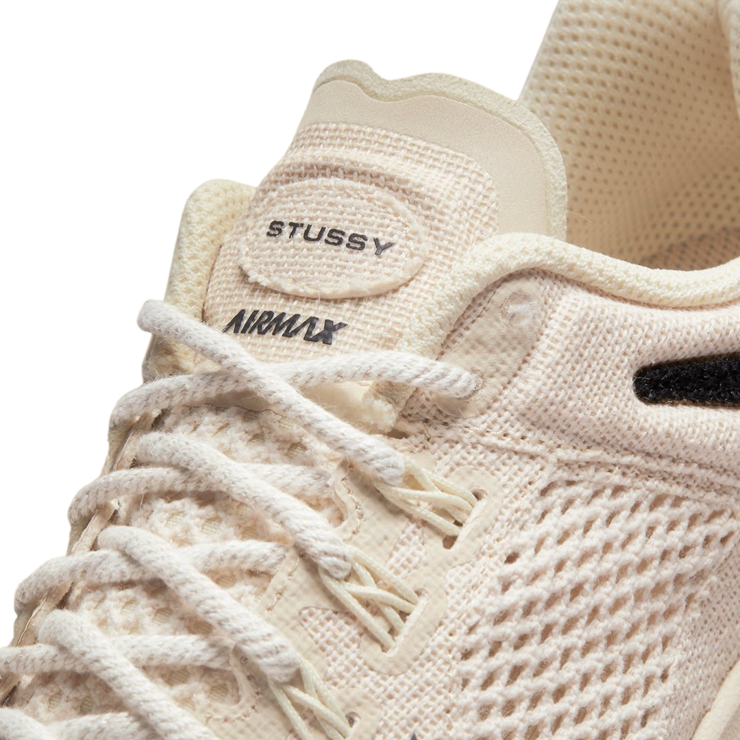 Nike Air Max 2013 x Stussy Fossil Black Sneakers - Men's Running Shoes for Jogging, Gym Workouts & Casual Streetwear Fashion